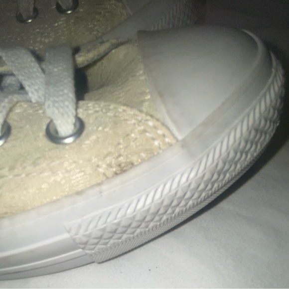 For KathyW Cream Ivory Off White Lace Lop Sneakers Shoes 54676OF - Picture 8 of 9